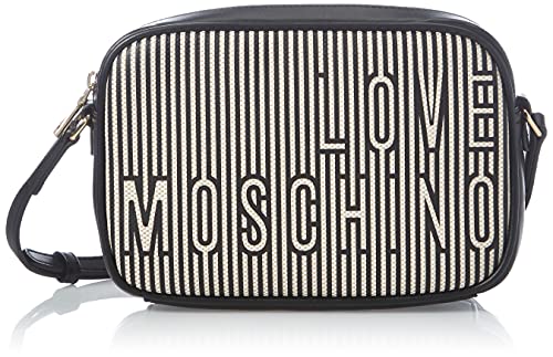 Love Moschino, Borsa a Spalla, Collezione Estate Bolso de hombro, colección Primavera Verano 2021 para Mujer, Negro, Talla única