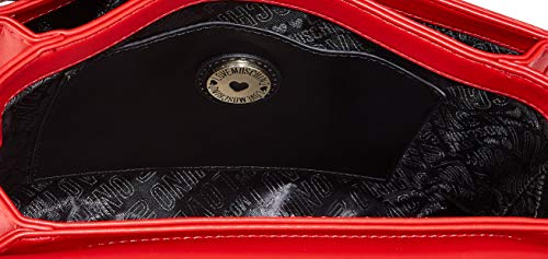 Love Moschino, Borsa a Spalla, Collezione Estate Bolso de hombro, colección Primavera Verano 2021 para Mujer, rojo, Talla única