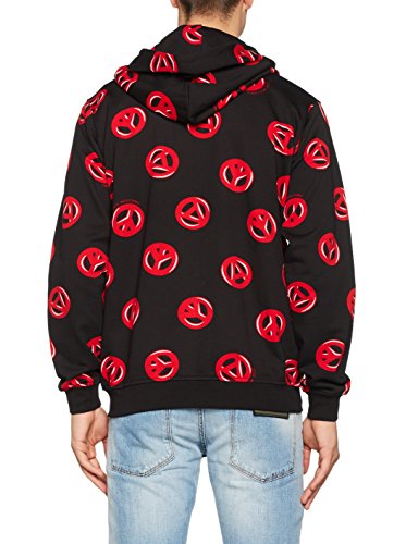 Love Moschino Sudadera Negro/Rojo M