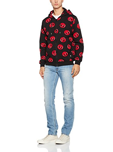 Love Moschino Sudadera Negro/Rojo M