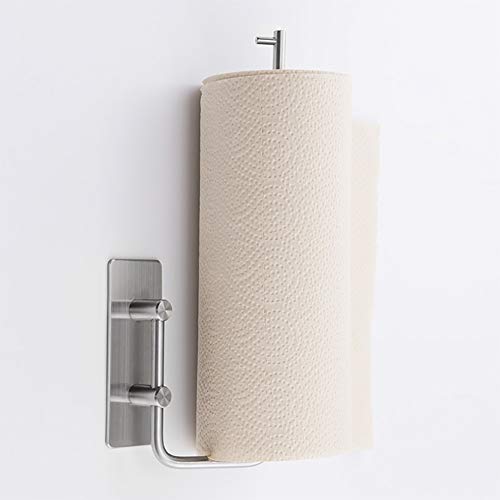 LUANAYUN-PHONE CASE AMM-AY Soporte de Papel higiénico Autoadhesivo Tablas de Acero Inoxidable Rosques higiénico Papel de Papel Holder Hopers Cocina Accesorios de baño AY-AMM (Color : L 290X105X53mm)