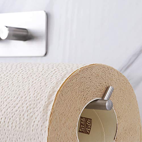 LUANAYUN-PHONE CASE AMM-AY Soporte de Papel higiénico Autoadhesivo Tablas de Acero Inoxidable Rosques higiénico Papel de Papel Holder Hopers Cocina Accesorios de baño AY-AMM (Color : L 290X105X53mm)