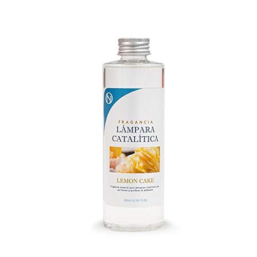 M MAMA MANUELA Fragancia para Lámpara Catalítica Lemon Cake (200ml)- Disfruta de Tus Aromas preferidos