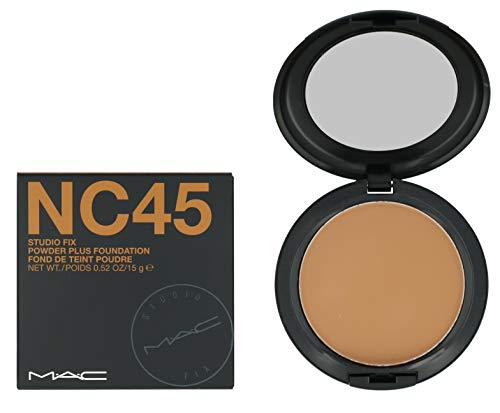 Mac Mac Studio Fix Powder Plus Foundation Nc45 15Gr - 1 Unidad