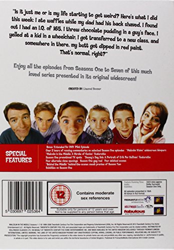 Malcolm In The Middle: The Complete Collection Box Set - Seasons 1-7 [DVD] [2000] [Reino Unido]