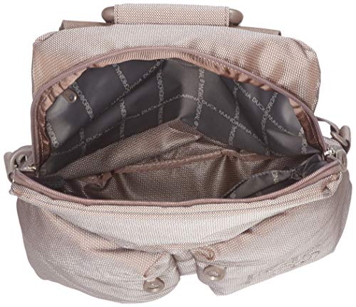 Mandarina Duck MD 20 P10QMTZ4, Bolso Bandolera para Mujer, Taupe, 31x35x13 (L x H x W)