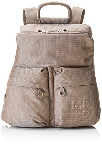 Mandarina Duck MD 20 P10QMTZ4, Bolso Bandolera para Mujer, Taupe, 31x35x13 (L x H x W)