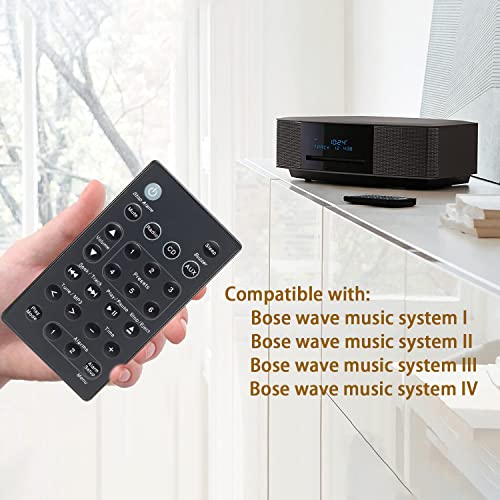 Mando a Distancia de Repuesto para Bose Sound Touch Wave Music Radio System, Compatible con Bose System I II III IV (sin batería)