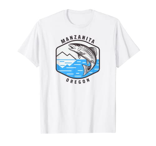 Manzanita Oregon Pesca Camiseta