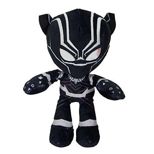 Marvel Peluche Black Panther 20 cm, juguete para niños +3 años (Mattel GYT44)