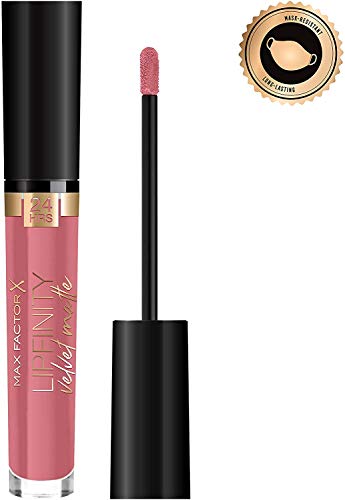 Max Factor LipFinity Velvet Matte Pintalabios, Tono: 020 Coco Creme - 3.5 ml