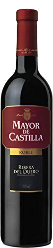 Mayor de Castilla Roble Vino Tinto D.O Ribera del Duero - Caja de 6 Botellas x 750 ml