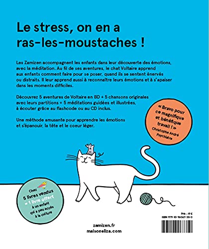 Méditer avec les Zamizen: Volume 1, Apprendre les émotions en s'amusant