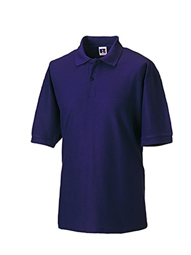 (Medium, Purple) - Jerzees Classic Polo Shirt