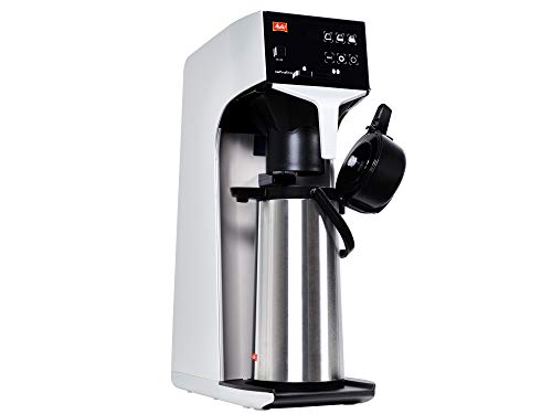 Melitta Professional – Jarra térmica (2,2 L Pump mecanismo (Acero Inoxidable pistón)