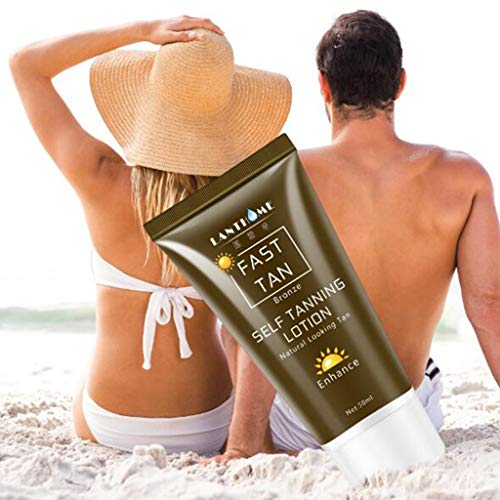 MERIGLARE Unisex Masculino Femenino Rostro Cuerpo Loción Autobronceadora 50ml Autobronceador Aspecto Natural Bronceado Nuevo