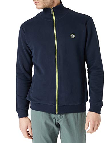 Mexx Colección Lounge Cárdigan Sudadera, Azul Zafiro (Navy), L para Hombre