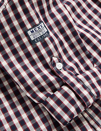 Mexx Shirt Long Sleeve For Boys Camisa, Marcado con Tomate Secado Al Sol, 110 para Niños