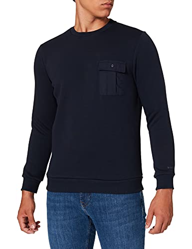 Mexx Sudadera, Azul Zafiro (Navy), XL para Hombre