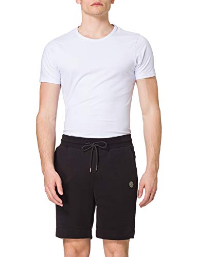 Mexx Sweat Shorts Pantalones Cortos, Negro, S para Hombre