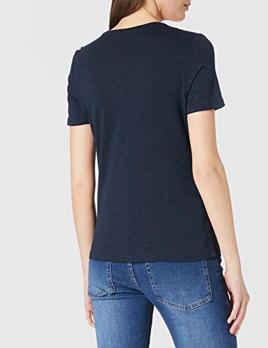 Mexx T-Shirt Short Sleeve FEMMIE Camiseta, Azul Zafiro (Navy), M para Mujer