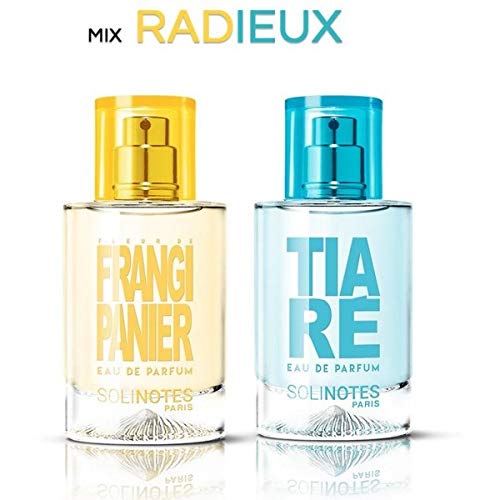 Mezcle Radieux: Fleur de Frangipanier eau de parfum 50ml y Tiare perfume water 50ml