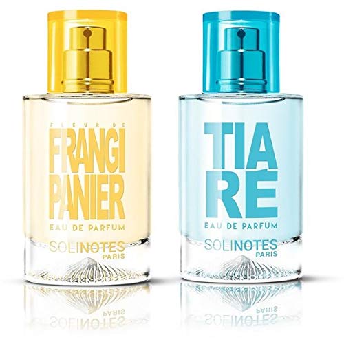 Mezcle Radieux: Fleur de Frangipanier eau de parfum 50ml y Tiare perfume water 50ml