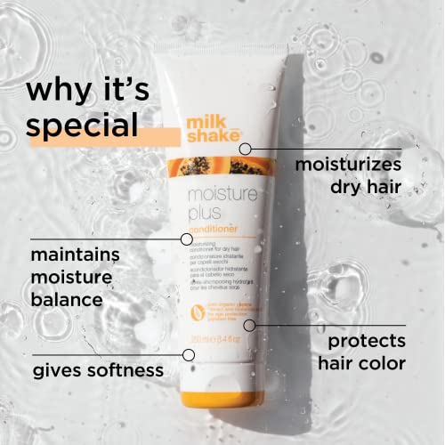 Milk Shake Moisture Plus Conditioner, Banana, 250 Mililitro