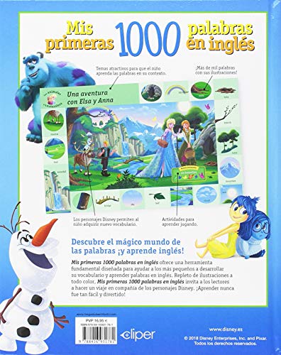 Mis primeras 1000 palabras en inglés (Aprendo inglés con Disney)