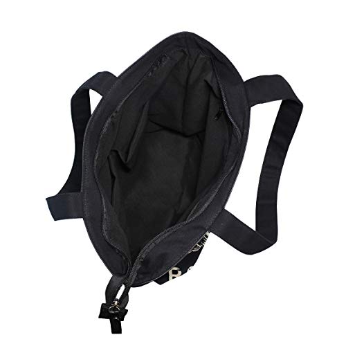 Mnsruu Bolso grande de lona para playa, bolsa de hombro para viajes, compras, calavera retro y vieja escuela, bicicleta de verano para mujeres y niñas