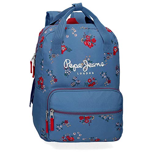 Mochila 40 cm adaptable Pepe Jeans Pam, Multicolor