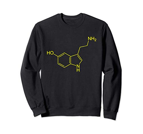 Molécula de serotonina Sudadera