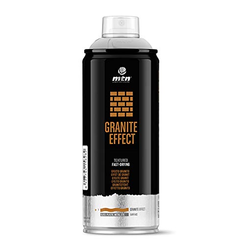 Montana Colors MTN Pro Efecto Granito Negro-Spray 400ml, 400 ml (Paquete de 1)