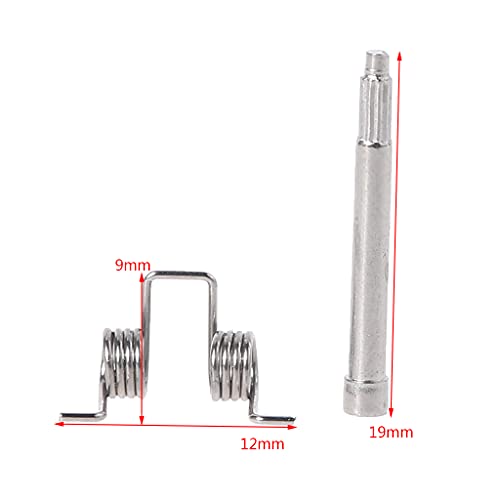 MUGE LEEN 1 Juego de Botones de gatillo de Resorte de Repuesto de Metal LT RT Botones de gatillo Hebilla de componente para XboxSeries XS Controlador Tuerca de Tornillo como se Muestra en la Imagen