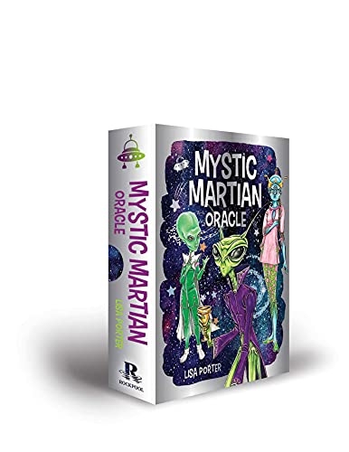 Mystic Martian Oracle: 40 Full-Color Cards and 128-Page Book