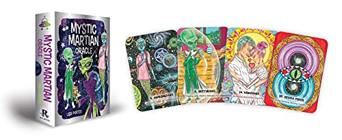 Mystic Martian Oracle: 40 Full-Color Cards and 128-Page Book