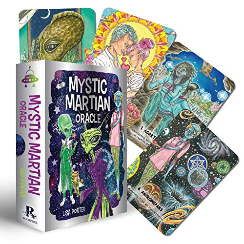 Mystic Martian Oracle: 40 Full-Color Cards and 128-Page Book