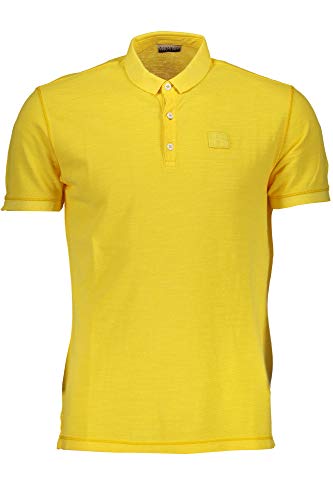 Napapijri Erzin Polo, Amarillo (Freesia Yellow Ya7), Large para Hombre