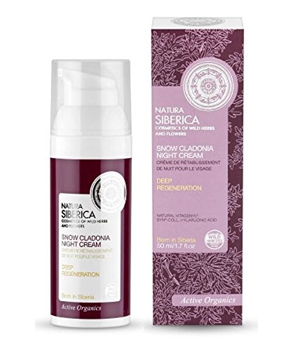 Natura Siberica, Crema nocturna facial - 50 ml.