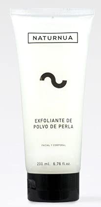 Naturnua Exfoliante Facial y Corporal Polvo de Perla Aloe Vera Tratamiento Despigmentante