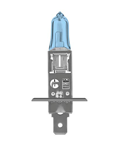 NEOLUX Luz azul H1, faro halógeno, N448B-2SCB, 4000K, 12V, 55W, caja de cubierta suave (2 bombillas)