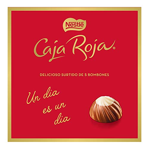 Nestlé Caja Roja bombones de chocolate - Pack de 6 x 45g