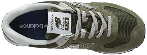 New Balance 574 Core, Zapatillas Hombre, Verde (Olive Night), 37.5 EU