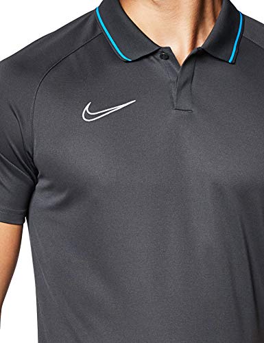 NIKE M Nk Dry Acd20 Polo Camiseta, Hombre, Anthracite/Photo Blue/White, XL