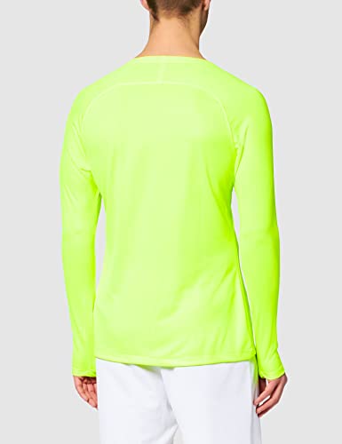 NIKE M NK Dry Park 1Stlyr JSY LS Long Sleeved t-Shirt, Hombre, Volt/Black