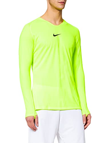 NIKE M NK Dry Park 1Stlyr JSY LS Long Sleeved t-Shirt, Hombre, Volt/Black