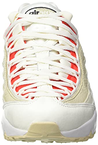 Nike Wmns Air MAX 95, Zapatillas Deportivas Mujer, Sail Black Chile Red Coconut Milk, 37.5 EU