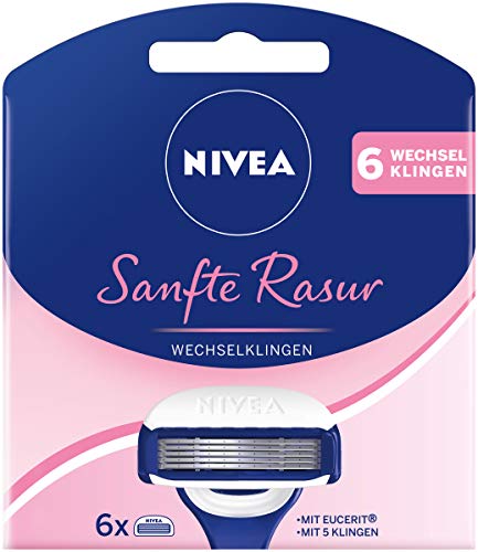 Nivea Cambio Cuchillas para oscilante articulación afeitadora para mujeres, afeitado