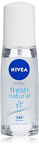 Nivea Fresh Desodorante Natural Pack de spray de 6 x 75 ml