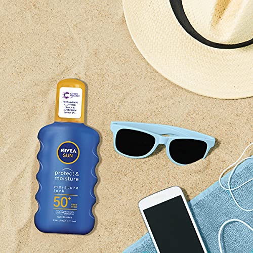 Nivea sun - Spray solar hidratante, lsf 50, (200 ml)